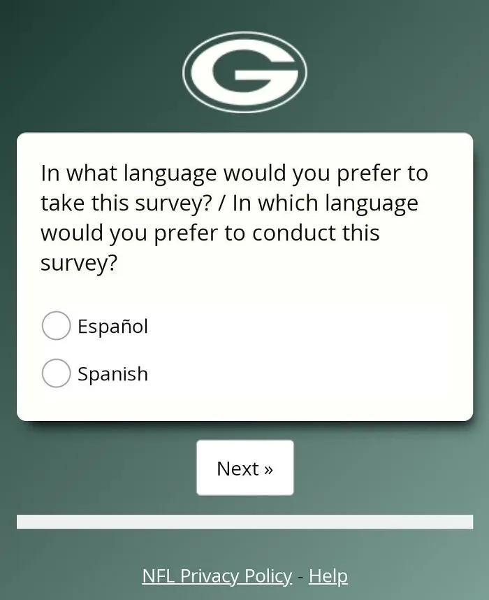 I'm Not Sure How To Get Passed The 1st Page Of This Survey