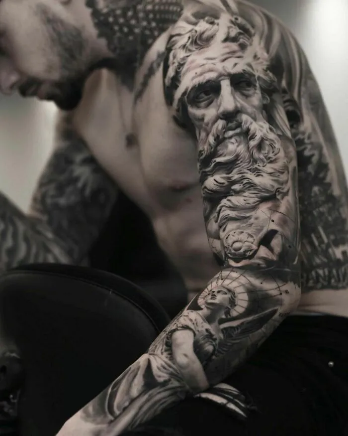 Tatuaje hecho por Avihoo Ben Gida de Tel Aviv, Israel 