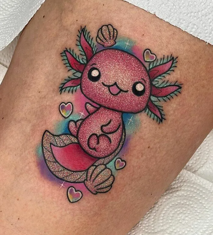 40 Unique And Cool "Glitter Tattoos"