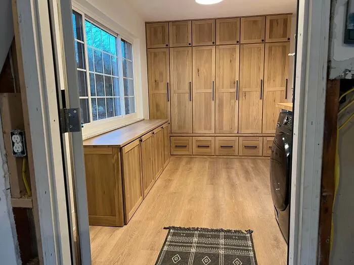 White Oak Built Ins