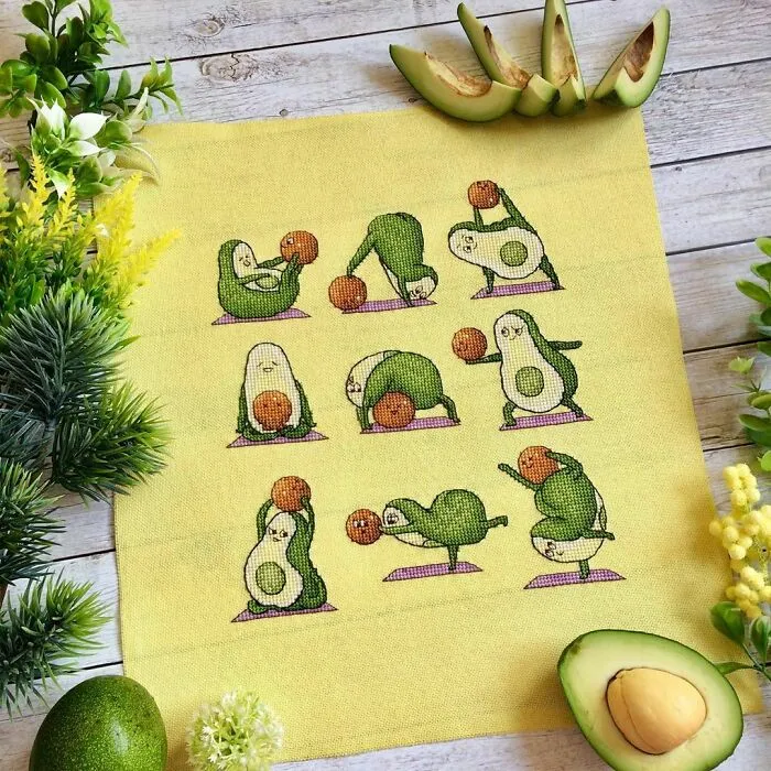 My Cute Avocado Yoga!