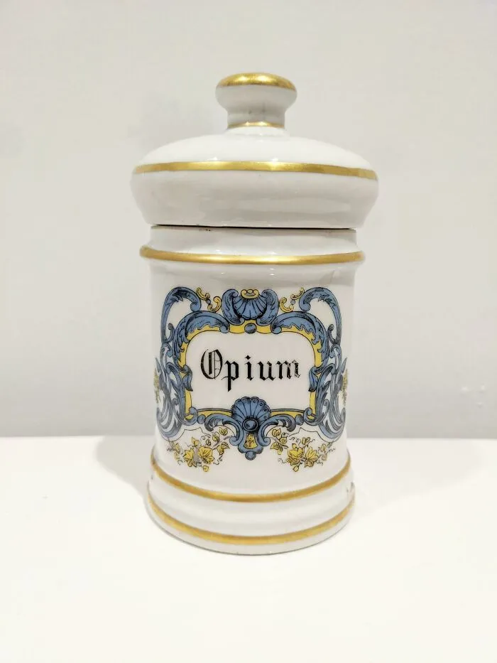 My Antique Medicinal Opium Jar