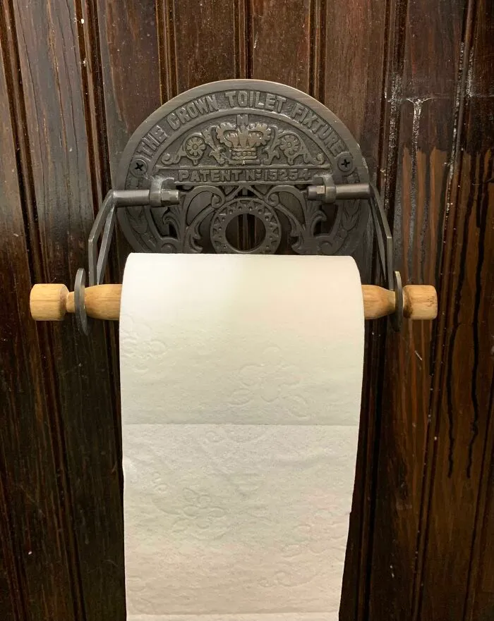 I Finally Have A Victorian Bathroom To Put My Victorian Toilet Roll Holder In!