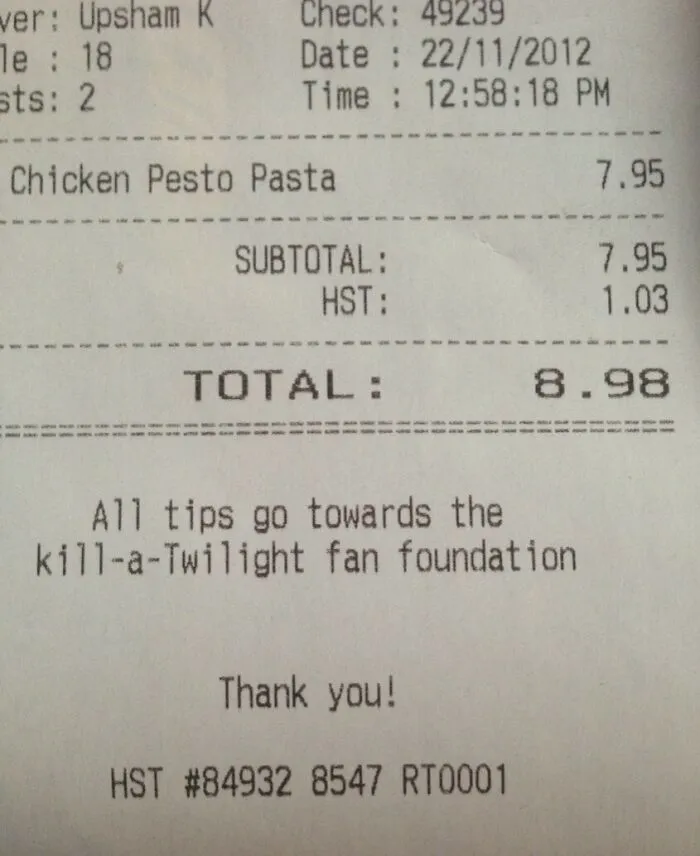 I Think I'm Going To Be A Regular Here At This Restaurant Now