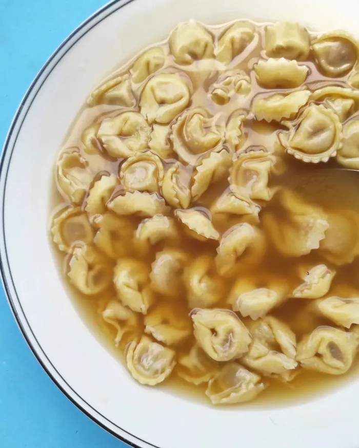 Cappelletti In Brodo, A Traditional Italian Christmas Dish