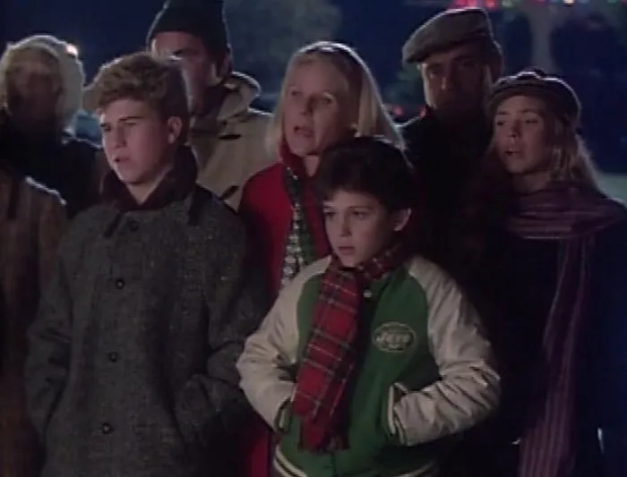 People singing Christmas carols 