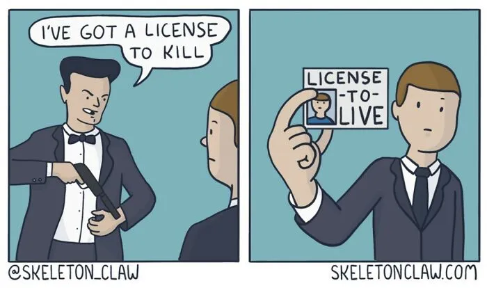 Slightly Dark And Amusing: 26 New Comics By Skeleton Claw