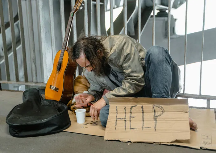 Injured Or Child Beggars