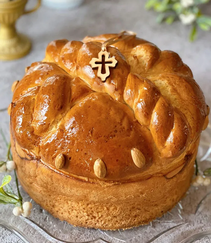 Christopsomo, A Traditional Christmas Food In Greece