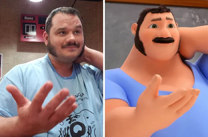 Tom Dupain and similar looking man 