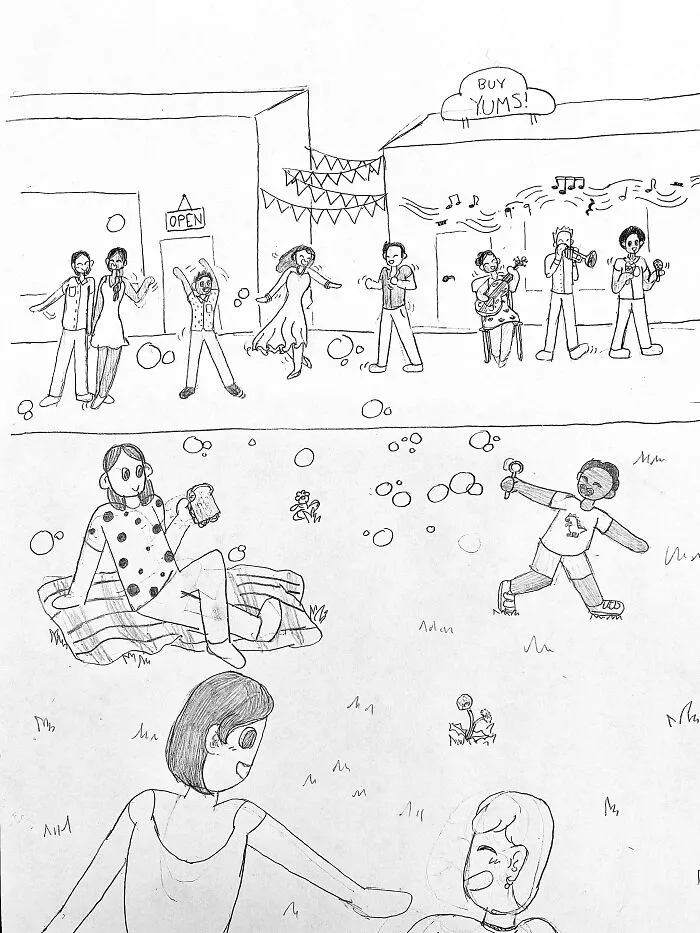 Just Dug Out A Bunch Of Art From 8th Grade… Here’s Some Favorites!