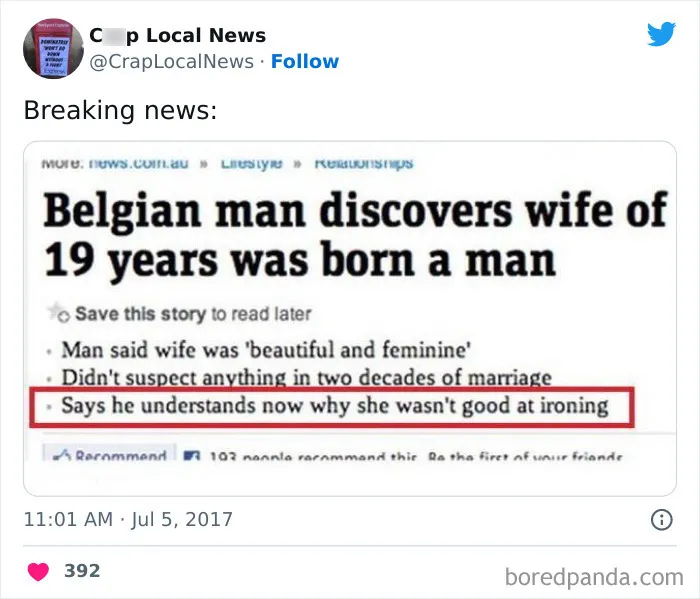 50 Fun Headlines From Local News That Are Unhinged And Bizarre