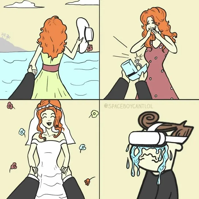 Cómics extraños y oscuros con finales retorcidos por SpaceBoyCantLol (20 nuevas imágenes)
