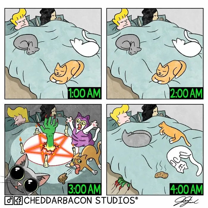 Ridiculous Situations And Funny Punchlines: 22 New Comics By This Artist