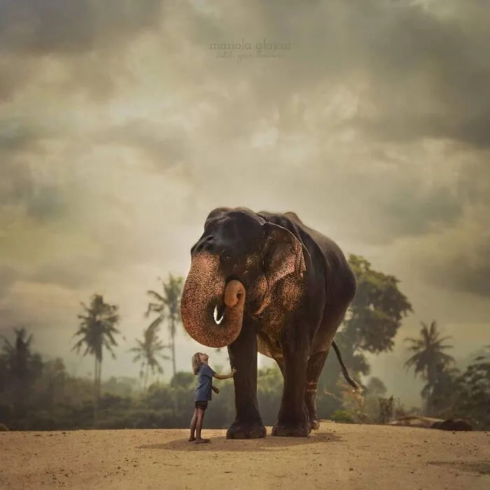 This Photographer Has Taken Magnificent Shots Illustrating The Delicate Bond Between Humans And Animals (50 Pics)