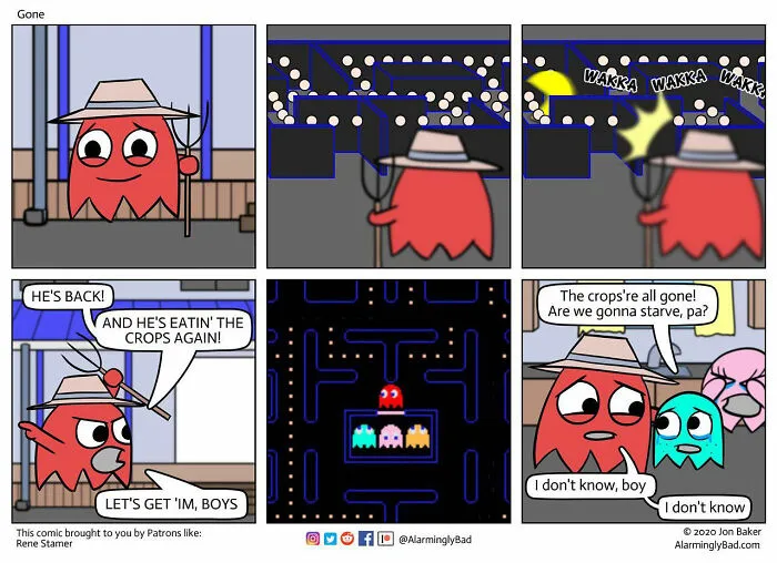 This Artist Is Creating 'Alarmingly Bad' Comics With Humorous And Unpredictable Twists At The End (35 Pcs)