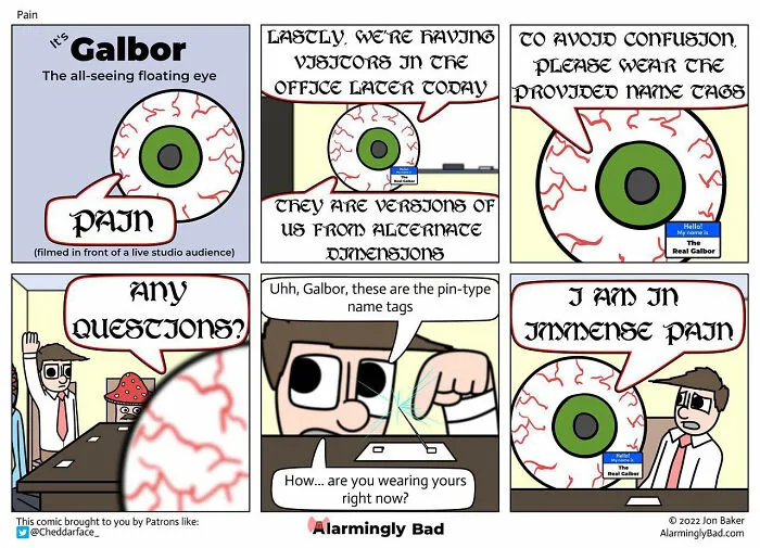This Artist Is Creating 'Alarmingly Bad' Comics With Humorous And Unpredictable Twists At The End (35 Pcs)