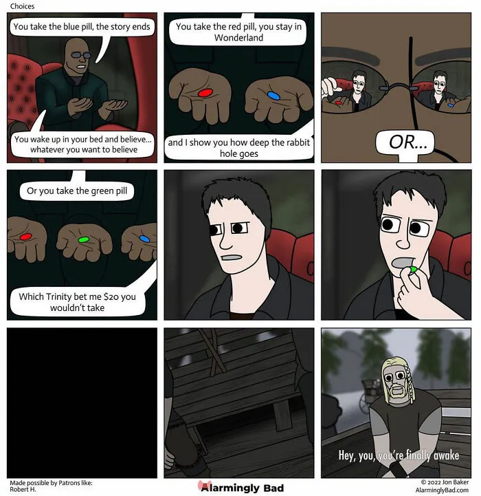 This Artist Is Creating 'Alarmingly Bad' Comics With Humorous And Unpredictable Twists At The End (35 Pcs)