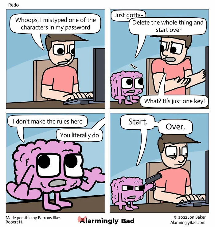 This Artist Is Creating 'Alarmingly Bad' Comics With Humorous And Unpredictable Twists At The End (35 Pcs)