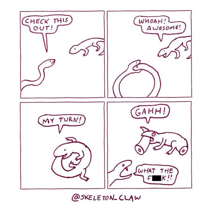 Slightly Dark And Amusing: 26 New Comics By Skeleton Claw