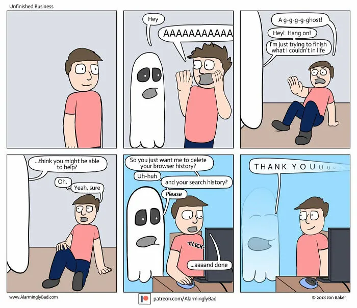 This Artist Is Creating 'Alarmingly Bad' Comics With Humorous And Unpredictable Twists At The End (35 Pcs)