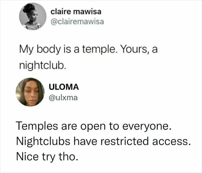 50 Of The Most Brilliant Comebacks Ever Screenshotted, As Shared On The ‘Clever Comebacks’ Twitter Page (New Pics)