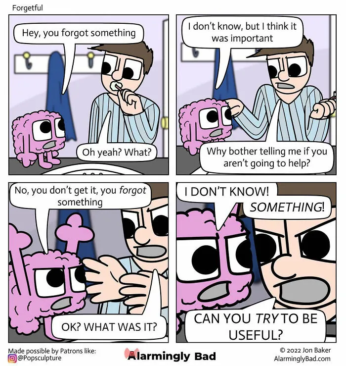 This Artist Is Creating 'Alarmingly Bad' Comics With Humorous And Unpredictable Twists At The End (35 Pcs)