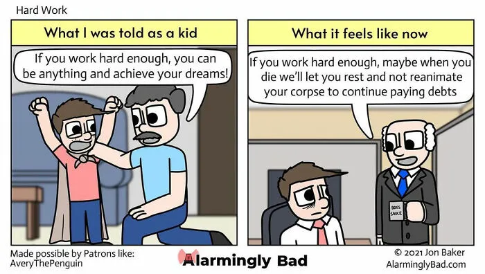 This Artist Is Creating 'Alarmingly Bad' Comics With Humorous And Unpredictable Twists At The End (35 Pcs)