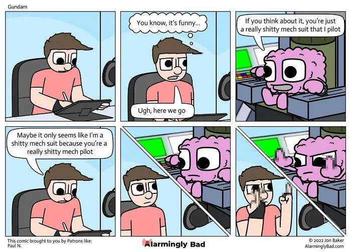 This Artist Is Creating 'Alarmingly Bad' Comics With Humorous And Unpredictable Twists At The End (35 Pcs)
