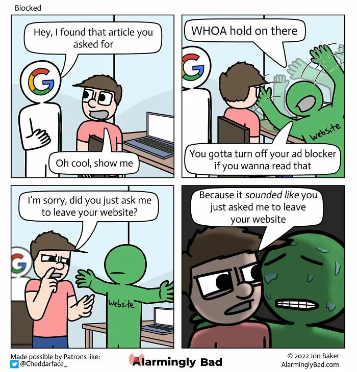 This Artist Is Creating 'Alarmingly Bad' Comics With Humorous And Unpredictable Twists At The End (35 Pcs)