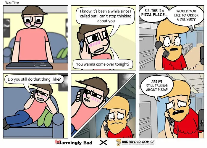 This Artist Is Creating 'Alarmingly Bad' Comics With Humorous And Unpredictable Twists At The End (35 Pcs)