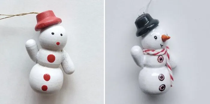 Snowman Waving Hello