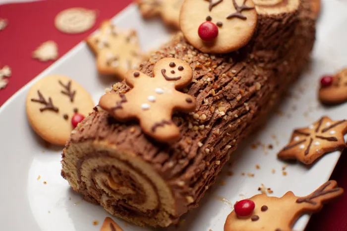 La Bûche De Noël, A Traditional French Christmas Dessert
