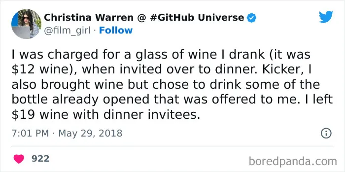 She Did Pay Because She Worked With The Person And Wanted To Avoid The Drama