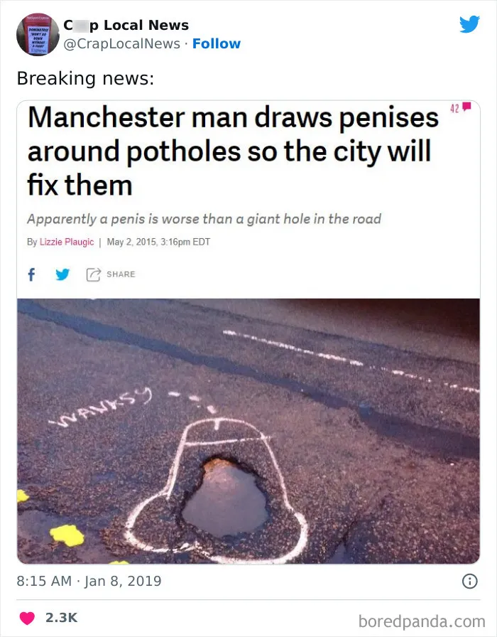 50 Fun Headlines From Local News That Are Unhinged And Bizarre