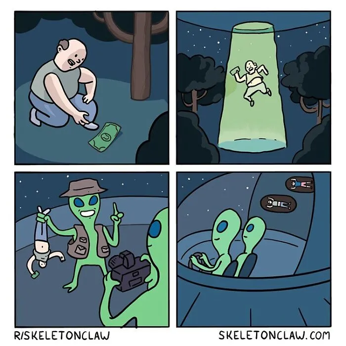 Slightly Dark And Amusing: 26 New Comics By Skeleton Claw