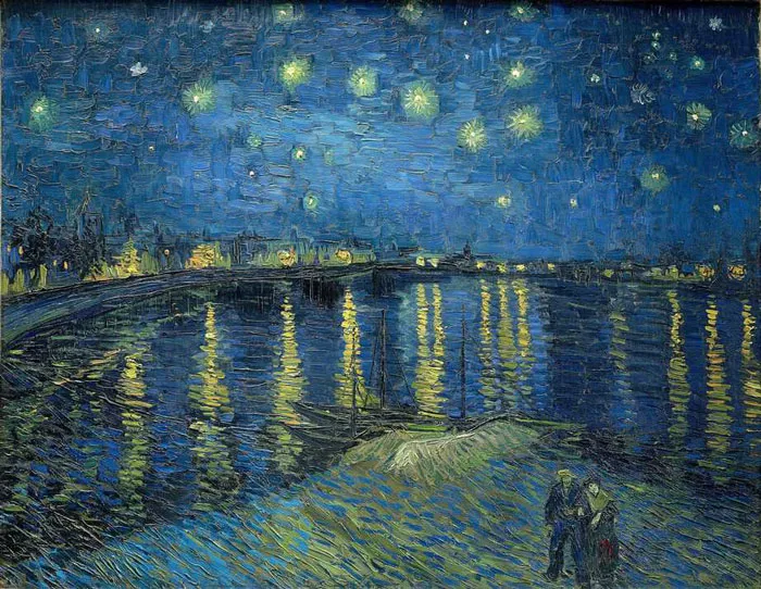 There Are Two Starry Nights By Van Gogh