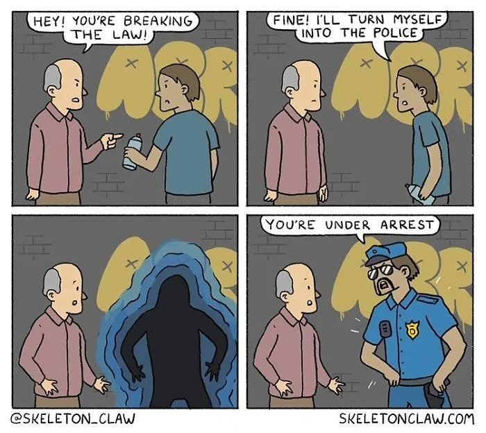 Slightly Dark And Amusing: 26 New Comics By Skeleton Claw