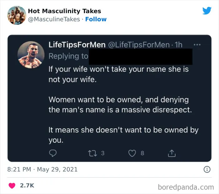 35 "Hot Masculinity Takes" That Are So Wrong, They Had To Be Shamed On This Twitter Page (New Posts)