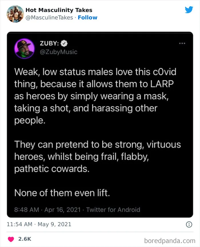35 "Hot Masculinity Takes" That Are So Wrong, They Had To Be Shamed On This Twitter Page (New Posts)