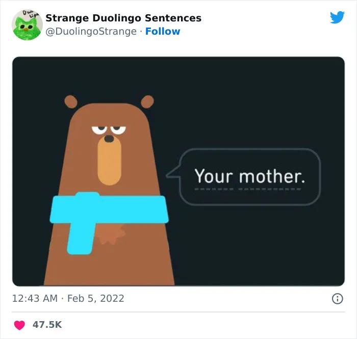 40 Of Duolingo’s Funniest And Most Random Translation Prompts, As Shared By This Twitter Account