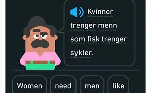 40 Of Duolingo’s Funniest And Most Random Translation Prompts, As Shared By This Twitter Account