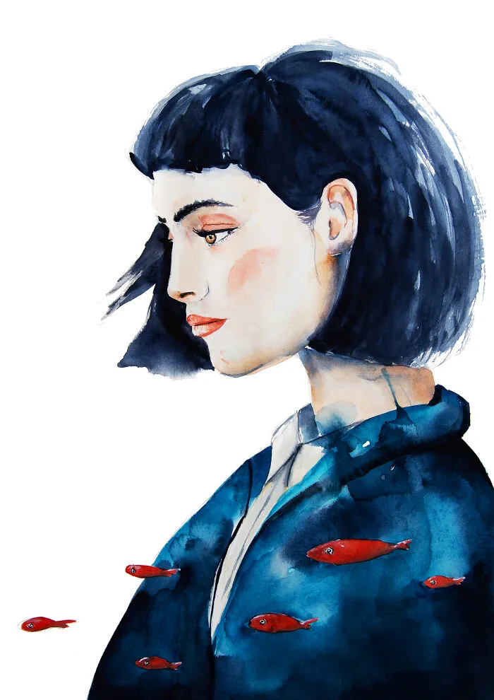 Thinking Girl