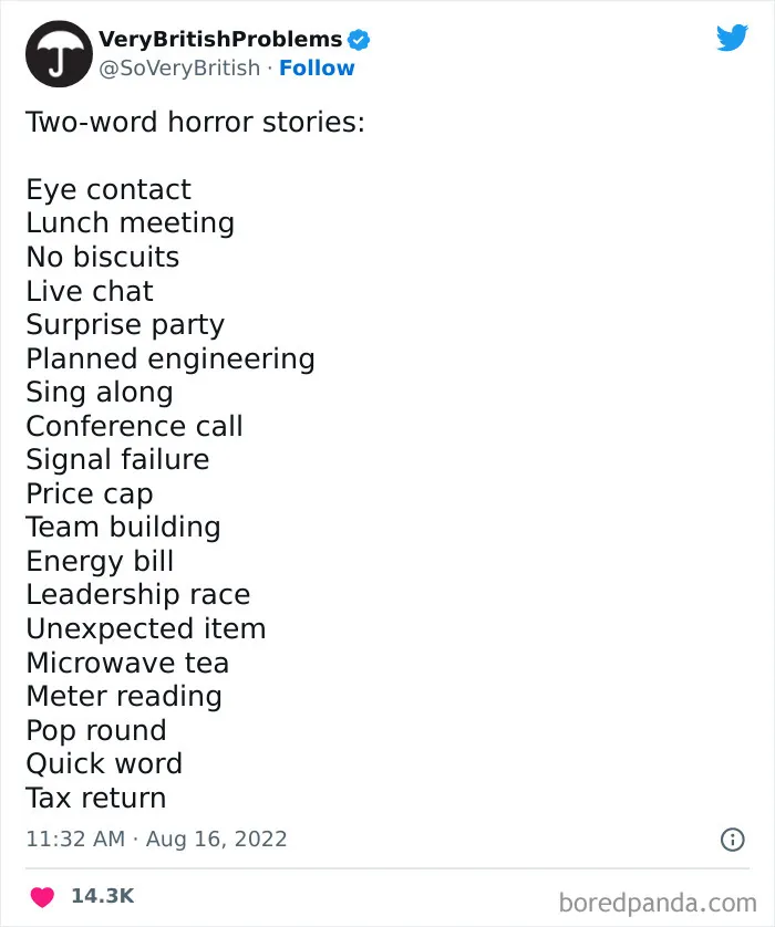 30 “Very British Problems”, As Shared By This Twitter Account