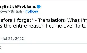 30 “Very British Problems”, As Shared By This Twitter Account