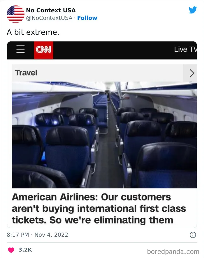 "No Context USA" Twitter Page Proves That There's No Other Place Like It In The World, Here Are 40 Of Their Funniest Posts