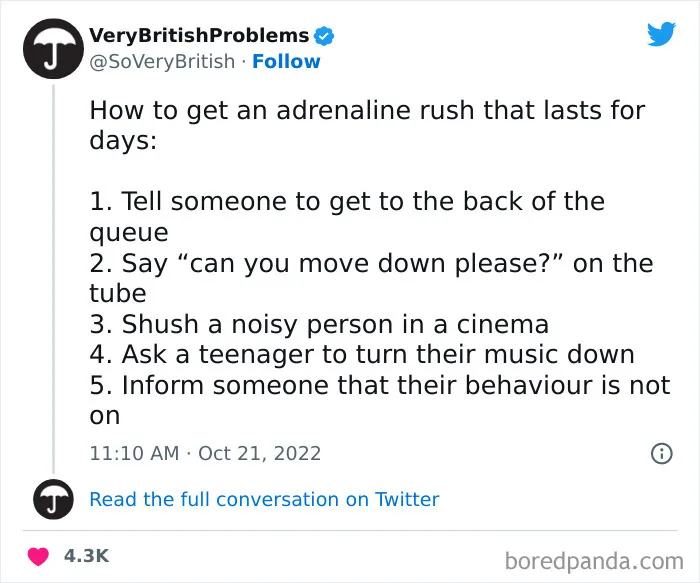 30 “Very British Problems”, As Shared By This Twitter Account
