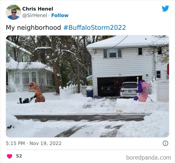 People Are Posting Wild Photos As Buffalo, New York, Digs Up From 6 Feet Of Snow