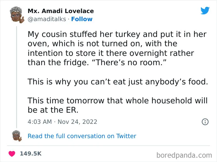 Y’all Gon Be Battling Food Poisoning Up To New Years