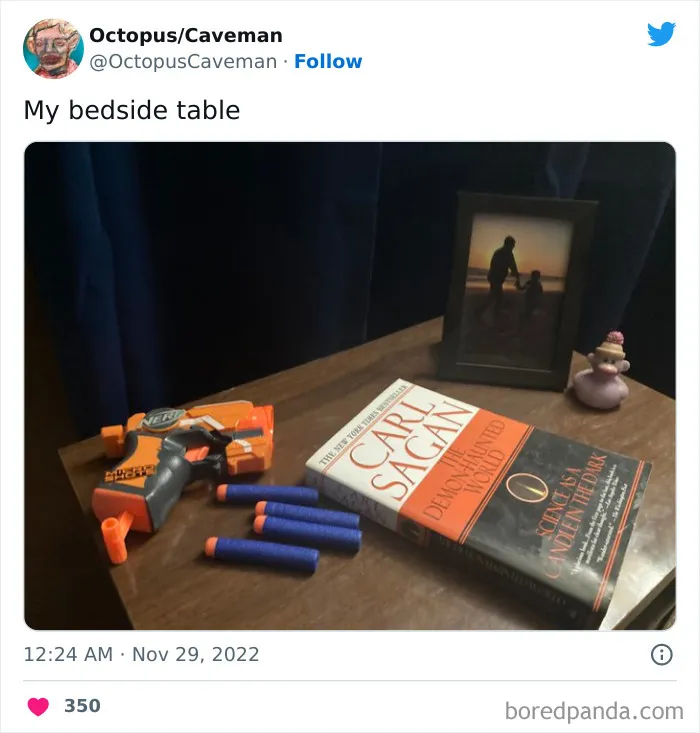 Elon Musk Posted A Picture Of His Bedside Table, So The Internet Made 30 Memes About It
